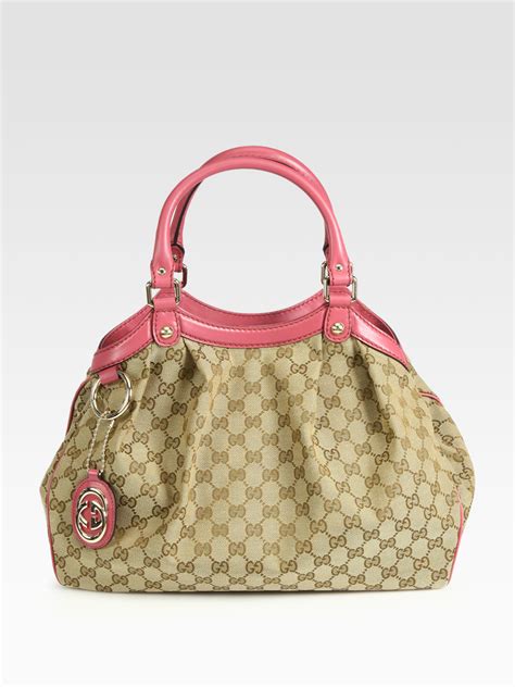 gucci sukey bag pink|Gucci large sukey bag.